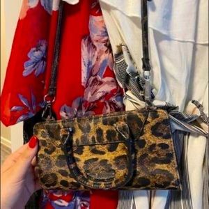 Leopard purse
